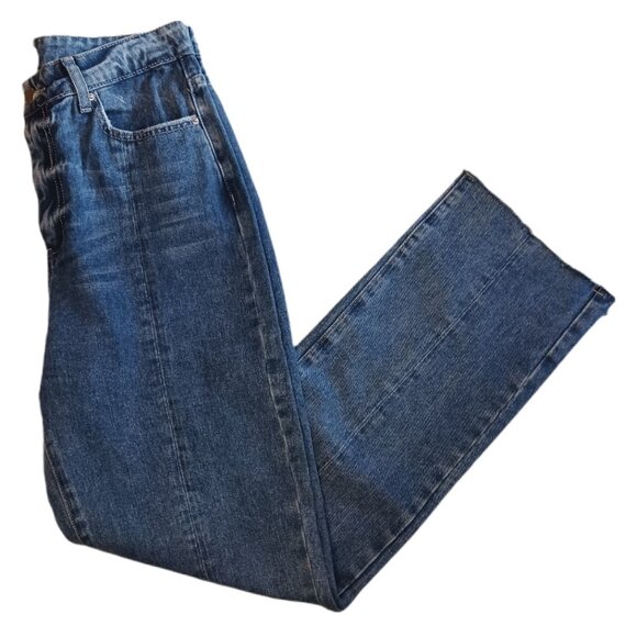 Pink Lily Womens Size 30 Jeans High Waist Straight Leg Blue Jeans Ladies Size 30 - Picture 1 of 10